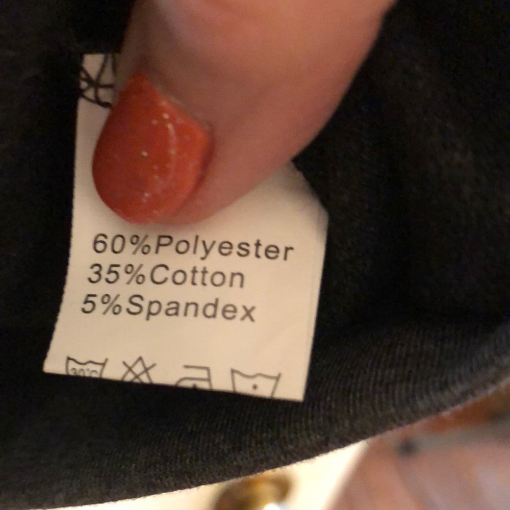 Fall dark gray sweatshirt in XL “AUTUMN HARVEST” with pumpkins. NWOT - Picture 5 of 5
